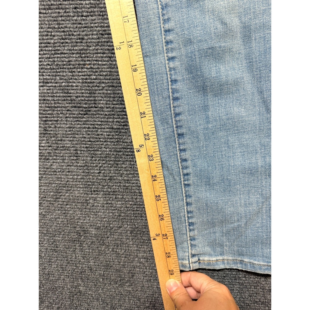 Levi 724 High Rise Straight Women 24 Blue Denim Jeans 18883-0159 - Picture 9 of 10